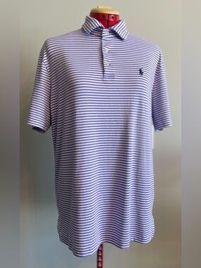 Polo Ralph Lauren - all cotton striped polo shirt Size Small (men’s)